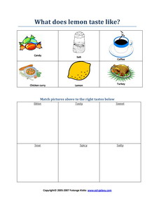 food and drinks english vocabulary printable worksheets
