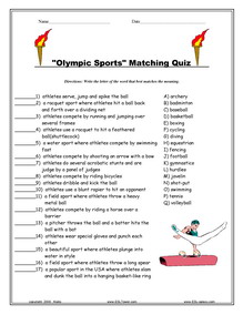 Olympic Games Quiz