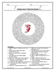 olympics games esl vocabulary worksheets printables exercises beijing 2008 olympic sports